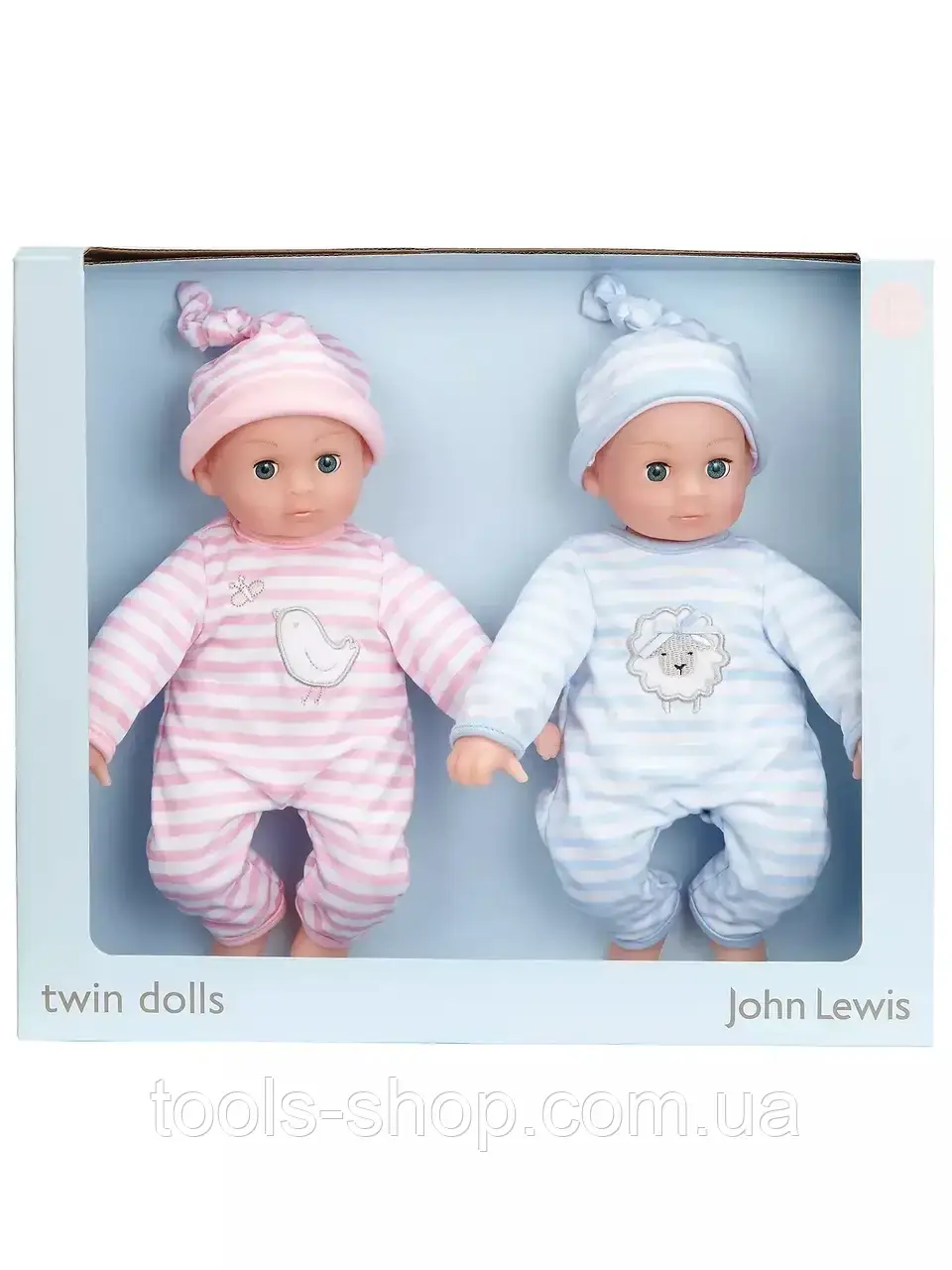 Набір ляльок John Lewis Baby Twin Dolls подвійняшки близнюки (Twin)