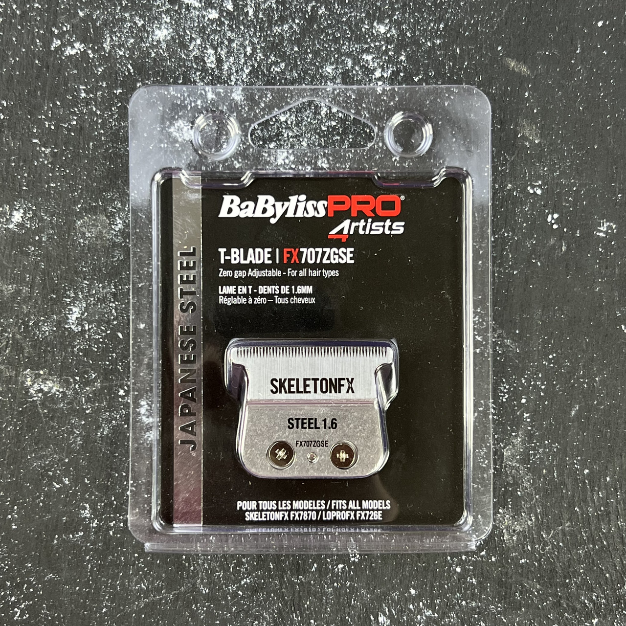 Ножевий блок BaByliss Pro SkeletonFX Japanese Steel 1.6 FX707ZGSE, фото 1
