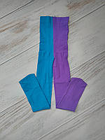 Детские двухцветные колготки для девочки Китай 104-122