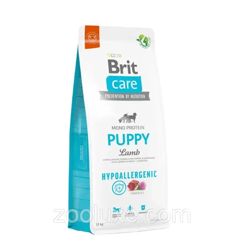 Brit Care Hypoallergenic Puppy Lamb 12 кг / Брит Кеа Гіпоалергенний Паппі — корм для цуценят 12 кг