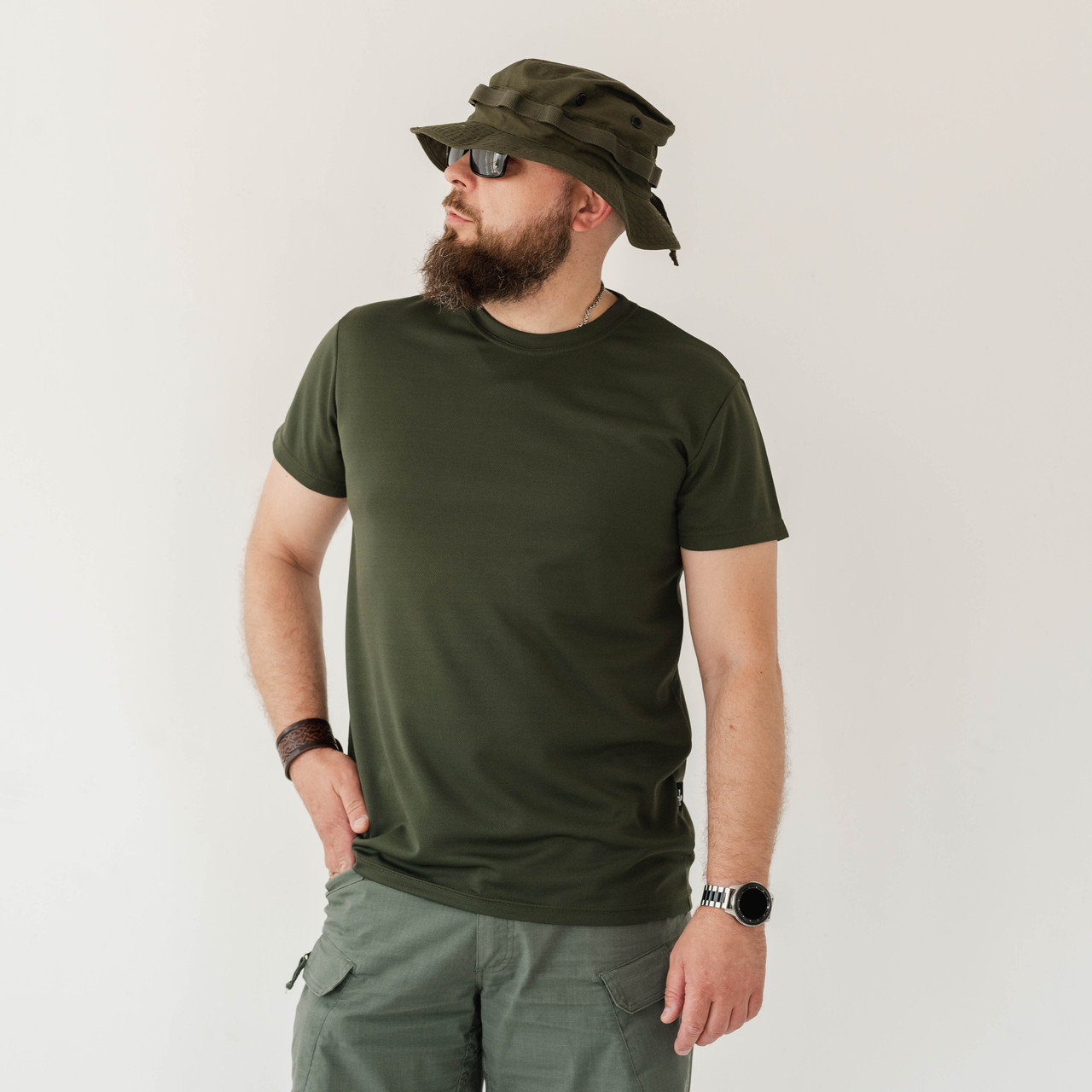 Футболка coolmax хакі, XL