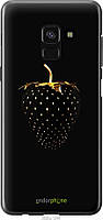 Силиконовый чехол Endorphone Samsung Galaxy A8 2018 A530F Черная клубника (3585u-1344-26985)
