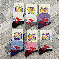 Шкарпетки дитячі середні літо сітка р.5-6 років асорті серця KIDS SOCKS by DUKAT 30037811