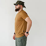 Футболка герб "Тризуб" coolmax койот, XL, фото 3