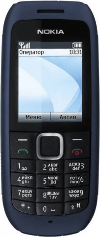 Купить Кнопочный телефон Nokia 1616 Legend с фонариком синий, цена 688 ...