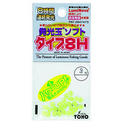 Бусинка Toho Luminous Soft 8H Green №0(25шт) (167491)