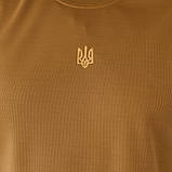 Футболка герб "Тризуб" coolmax койот, XL, фото 2