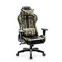 Геймерське крісло Diablo Chairs X-One 2.0 Normal Size камуфляж еко-шкіра, фото 6