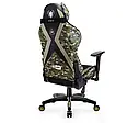 Геймерське крісло Diablo Chairs X-Horn 2.0 Normal Size камуфляж еко-шкіра, фото 4