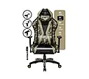 Геймерське крісло Diablo Chairs X-Horn 2.0 Normal Size камуфляж еко-шкіра, фото 6