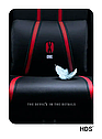 Геймерське крісло Diablo X-One 2.0 Black&Red екошкіра, фото 7