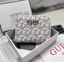 Жіночий маленький гаманець Guess (7594-1) white