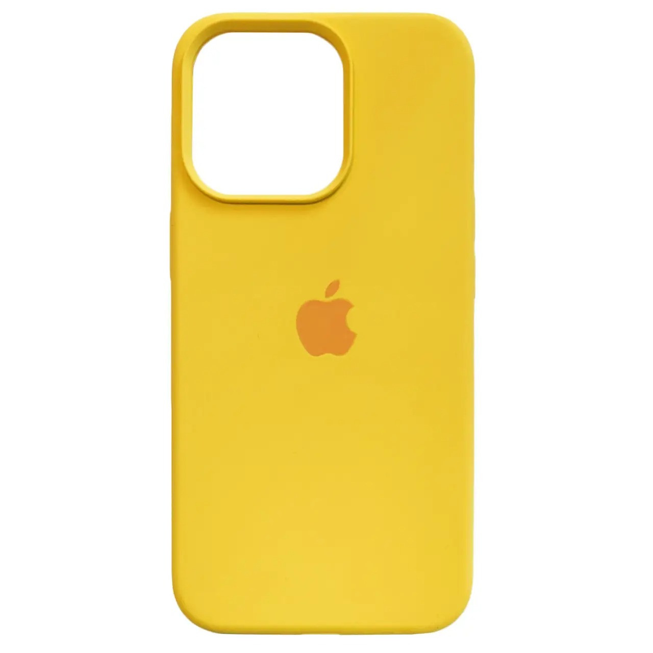 Чохол Silicone Full Cover для Apple iPhone 14 Pro Canary Yellow