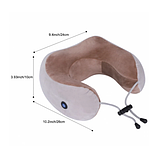 Масажер електричний для шиї U-Shaped Massage Pillow SHAKE WM-003, фото 2