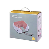 Масажер електричний для шиї U-Shaped Massage Pillow SHAKE WM-003, фото 3