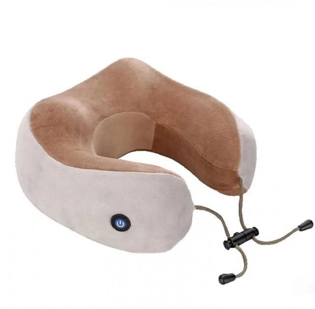 Масажер електричний для шиї U-Shaped Massage Pillow SHAKE WM-003, фото 1