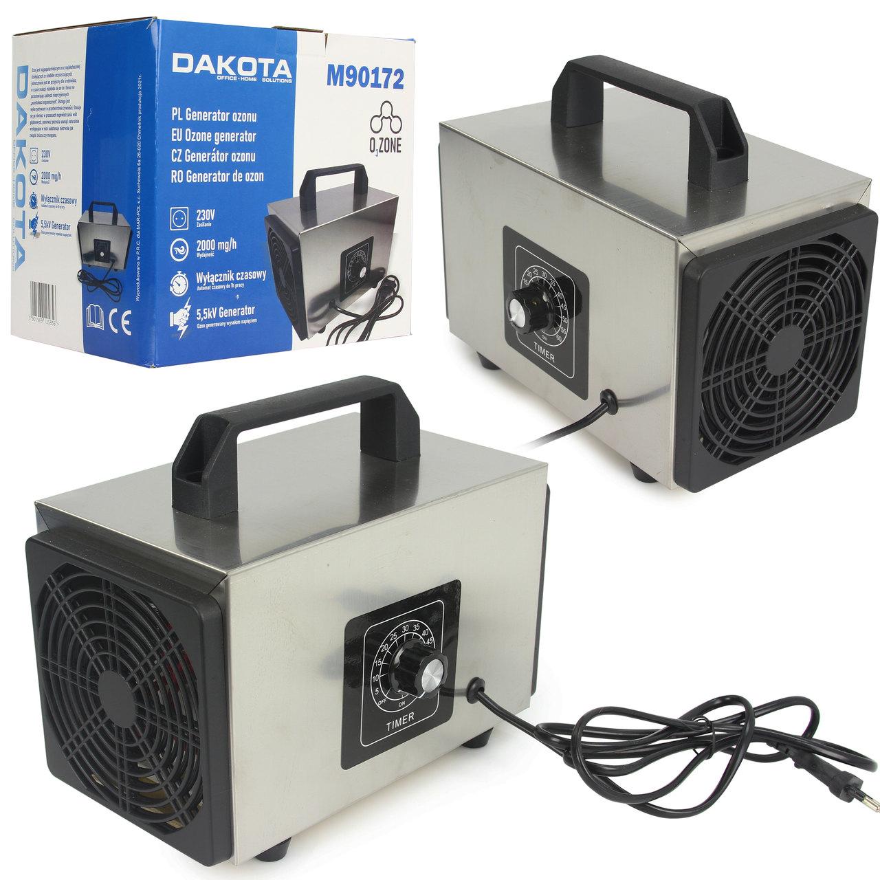 Озонатор повітря DAKOTA 20000 мг/год з функцією таймера Mar-Pol M90172, фото 1