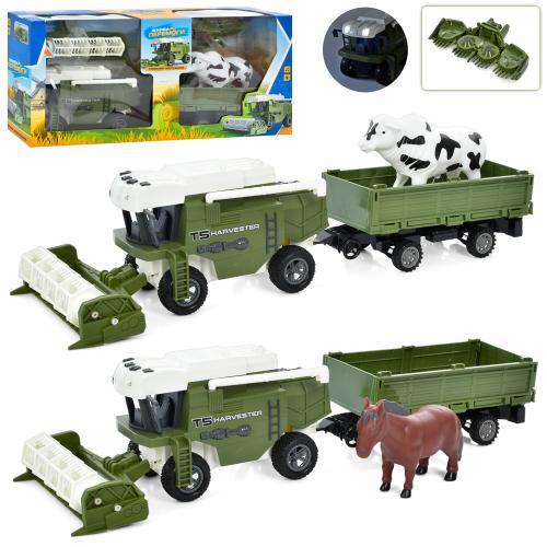 KMM4944 Комбайн 21 см, інертація,звук,світ, на батарейці 2 різновиди, у коробці, 51-24-12 см