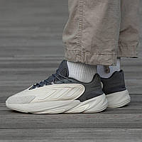 Мужские кроссовки Adidas Ozelia White Black бело-черные