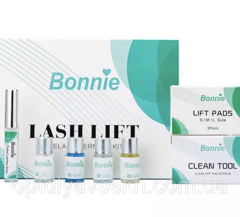 Набір Bonnie для ламінування та завивки вій та брів, фото 1