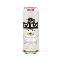 Пиво в банке Tauras Extra светлое фильтрованное 5.2% 0.568 л
