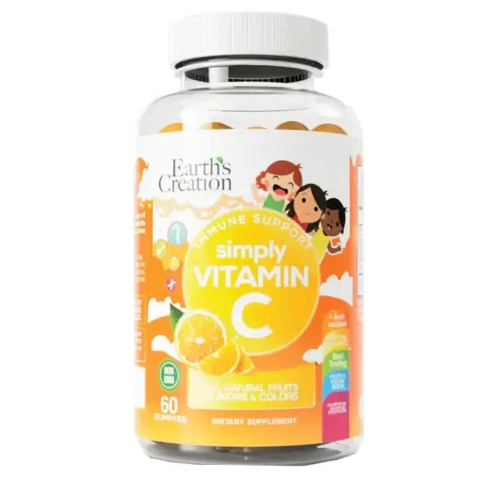 Earths Cre Kids Vitamin C - 60 жув ( термін до 03.25 р )