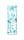 Декоративна наклейка на двері Бірюза Мармур Камінь ПВХ плівка з ламінуванням 60х180см Текстура Блакитний, фото 2