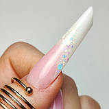 Полігель для нарощування Magic Girl PolyGel White білий 30мл, фото 2