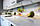 Кухонний фартух Коктейль (скіналі для кухні наклейка ПВХ) пляжний відпочинок лайми цитруси Блакитний, фото 6