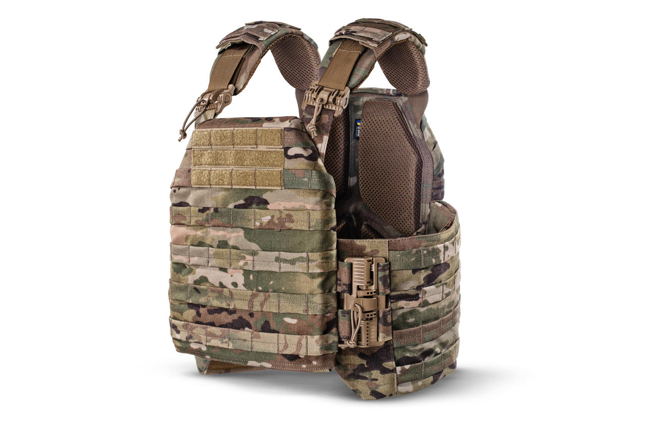 Плитоноска U-WIN PRO 250х300 M з камербандами під пакет Multicam, фото 1