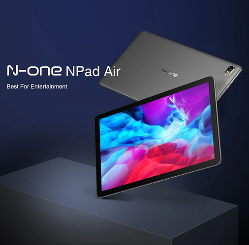 Планшет N-one NPad Air 2023 4\64GB 10.1'' Type-C 4G LTE 6600mAh (ID ...