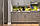 Кухонний фартух Сонячний Виноград (вінілова плівка наклейка скіналі ПВХ) вино лоза келих Зелений 60х200 см, фото 5