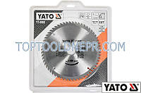 Пиляльний диск YATO, 210х30х3,2x2,2мм, 60 зубів