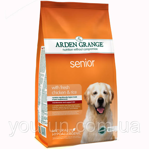 Arden Grange Senior Корм для старіючих собак 6кг
