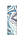 Декор двері Наклейка вінілова Візерунки на Камені Мармур ПВХ плівка з ламінуванням 60х180см Текстура Блакитний, фото 2