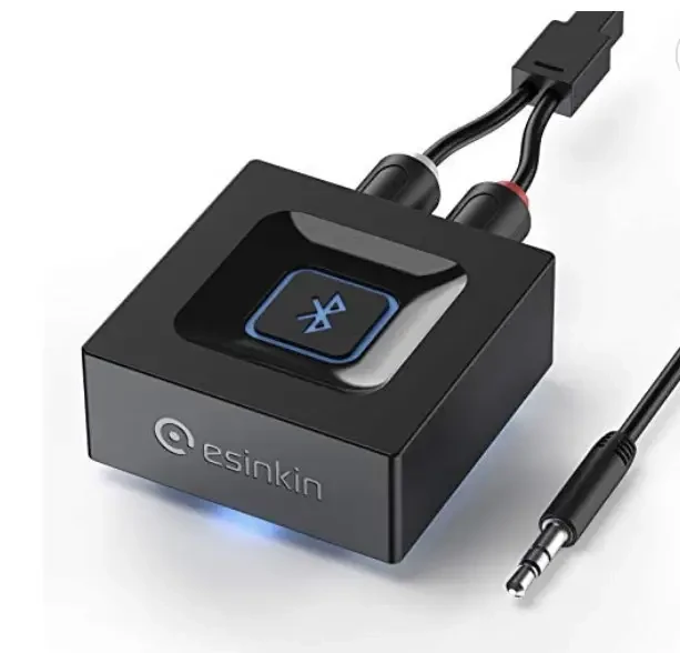 Бездротовий адаптер для аудіосистем, Аудіоадаптер ,Bluetooth Esinkin адаптер для музичної потокової системи, фото 1