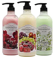 Гель для душу з фруктовим ароматом, 3W Clinic Relaxing Fruits Body Cleanser, фото 8