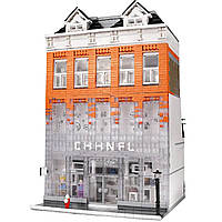 Конструктор MOULD KING 16021 Магазин Chanel в Амстердаме светодиодная подсветка