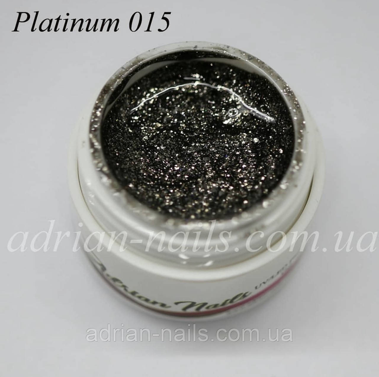 Платиновий гель лак No15-10грам (баночка), фото 1