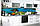 Вініловий кухонний фартух Зелене Узбережжя (наклейка для кухні ПВХ плівка скіналі) Море Блакитний 60х200 см, фото 5