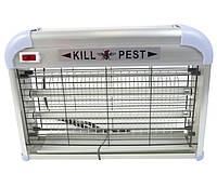 Инсектицидная лампа Kill Pest MT-016 2х16W от комаров, мошек для дома и беседки до 100 квадратов