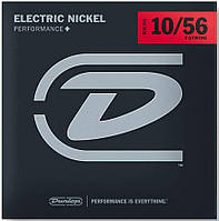 Струни для електрогітар DUNLOP DEN1056 PERFORMANCE+ ELECTRIC GUITAR STRINGS 10-56  ⁇  7-STRING