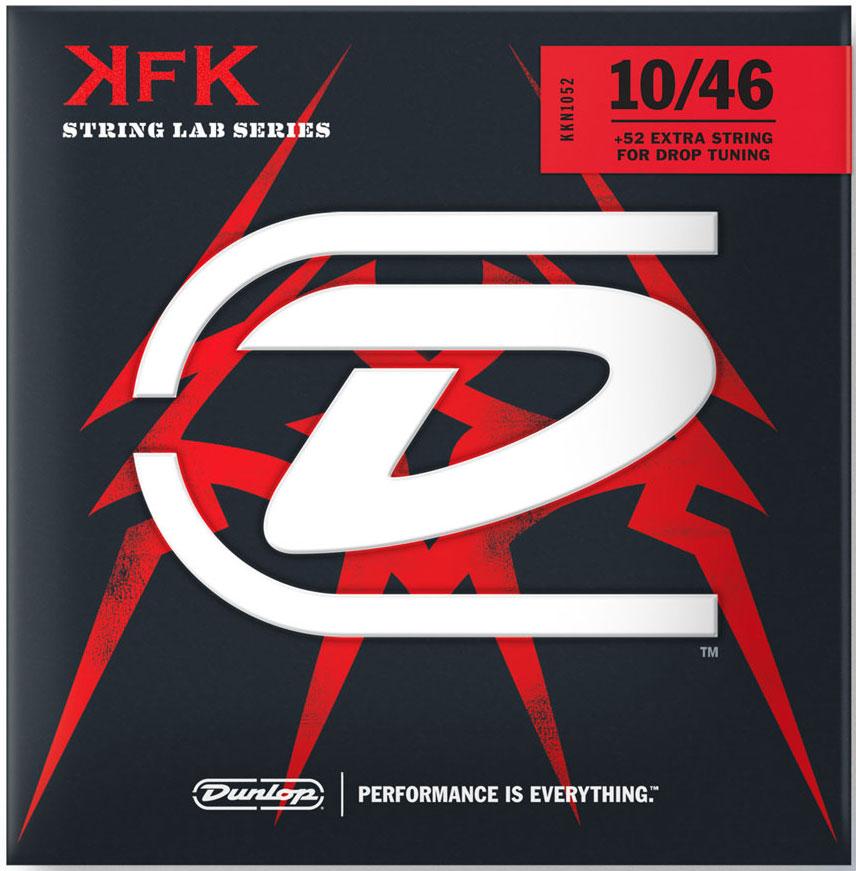 Струни для електрогітар Dunlop KKN1052 STRING LAB SERIES KERRY KING GUITAR STRINGS (10-52), фото 1
