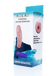 Hollow Strap-on-Hollow Strap-on Adrian vibrating