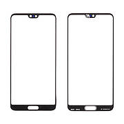 Скло тачскрина c OCA плівкою HUAWEI P20 Pro чорне, з олеофобним покриттям, загартоване