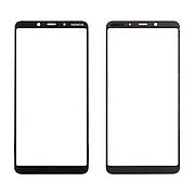 Скло тачскрина c OCA плівкою NOKIA 3.1 Plus Dual Sim (TA-1104) чорне, з олеофобним покриттям, загартоване