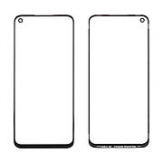 Скло тачскрина c OCA плівкою OPPO A52/A72/A92/REALME 6/7 чорне, з олеофобним покриттям, загартоване