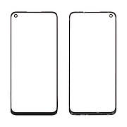 Скло тачскрина c OCA плівкою OPPO A74 (4G)/REALME 8 Pro чорне, з олеофобним покриттям, загартоване