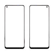 Скло тачскрина c OCA плівкою REALME 7 Pro чорне, з олеофобним покриттям, загартоване