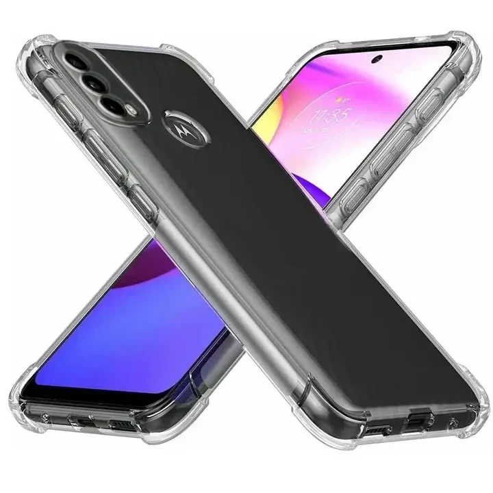 Силіконовий чохол Shockproof для Motorola Moto E40 / E30 (закрита камера)